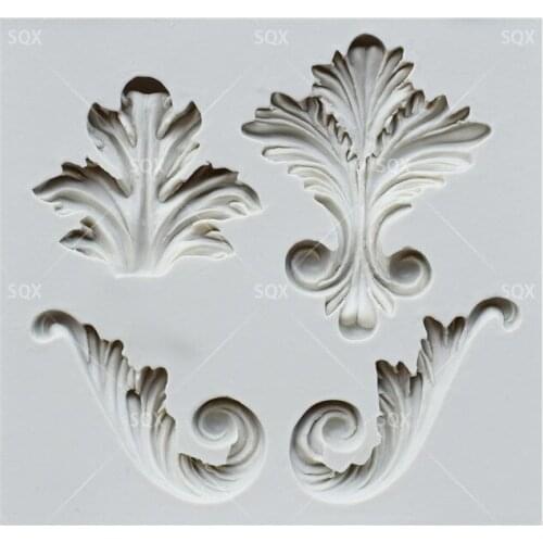 New Laces Fondant Cake Baking Molds,Moule Silicone,Cake Decorating Tools Pastry Tools Kitchen Accessories SQ16120