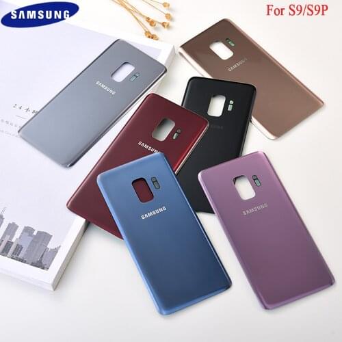 Original Samsung S9/S9 Plus Back Battery Housing 3D Glass Cover Case For Galaxy S9/S9+ G9600 G9650 Rear Door Repair Panel Shells