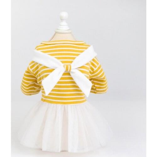 Dog Dress Shirt Dress Spring Summer Pets Outfits Dog Clothes For Small Dog Party Dog Skirt Puppy Pet Costume