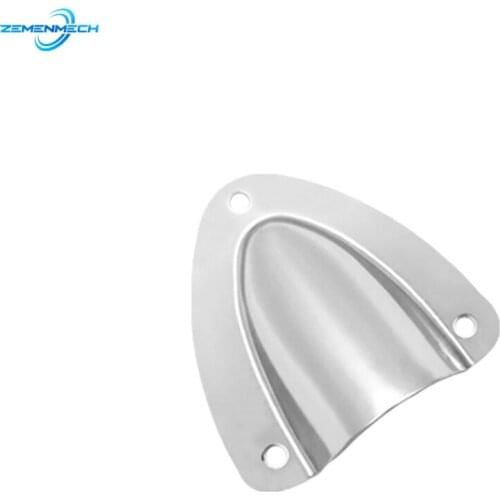 Stainless Steel Midget Clam Shell Wire Cable Vent Cover Hose For Rowing Boat Marine Yacht Surfing Water Sport Marine Accessories