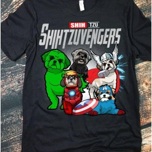 ShihTzuvengers shirt for Dog lovers Shih Tzu Dog MashupAvengers Best shirt ever forAvengers Fan love Shih Tzu