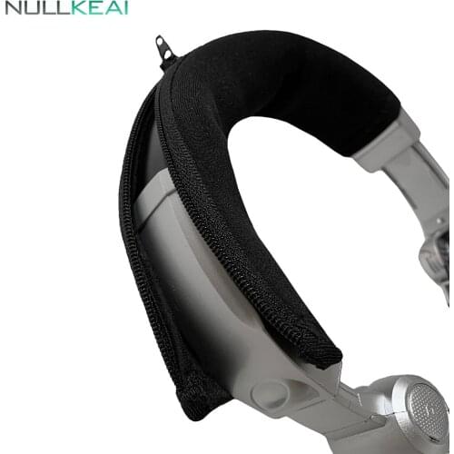 NULLKEAI Replacement Headband Cover Zipper Cushion For Bluedio T5 T4 T3 T2 Headphones