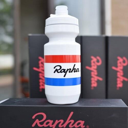 Rapha Cycling Water Bottle 620ml Road MTB Leak-proof Lockable Sport Water Bottle Bike White Black Color Cycling Water Bottle