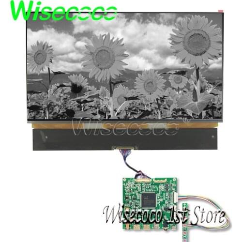 Wisecoco monochrome lcd 13.3 inch 3840*2160 ips tft UHD monochrome 4k lcd panel for 3D LCD printer high transmittance
