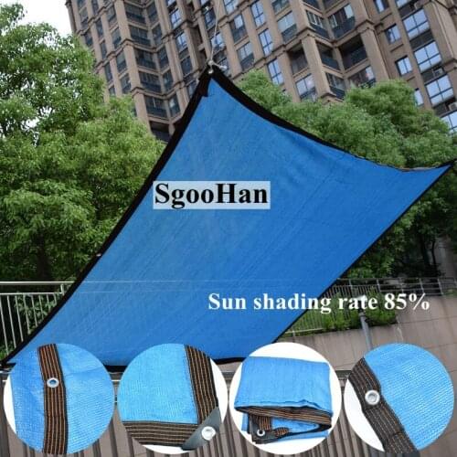 Anti-UV Blue Sun Shading Net Outdoor Garden Greenhouse Succulent Plant Sunshade Net Swimming Pool Cover Sun Shade Net Cloth