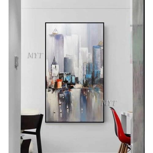 1PCS Flower Pictures 100% Handpainted Abstract Oil Painting Wall Decoration Home Decor Wall Art Picture For Living Room Unframed