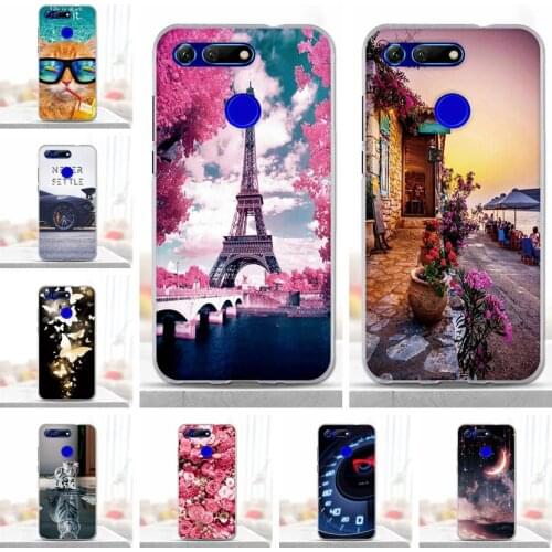 Cover for Huawei Honor View 20 Case Cover for Huawei Honor V20 Case Soft Silicone 3d Cute Fundas for Huawei Honor V20 Case Coque