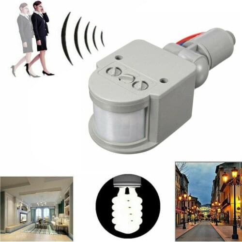 Motion Sensor 220V 110V 50W PIR Movement Detector Automatic Infrared Wall Mount Timer Outdoor 24V LED Motion Sensor Light Switch