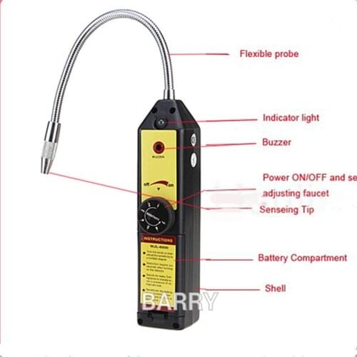 Gas detector gas leak detector freon gas analyzer hvac Halogen Leak Detector Strip r134a HFC detector air refrigeracion