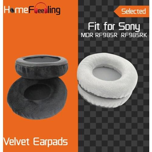 Homefeeling Earpads for Sony MDR RF985R RF985RK Headphones Earpad Cushions Covers Velvet Ear Pad Replacement