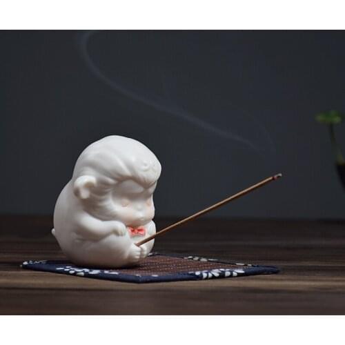 Monkey Ceramic Decoration Crafts Living Room Desktop Decoration Ornaments Home Decor Accessories personalized gift