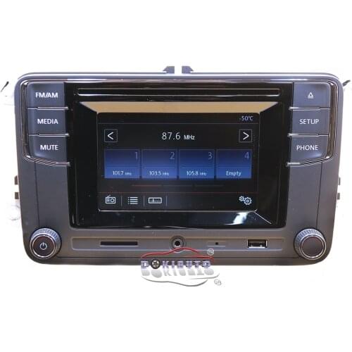 Defective CD Player Bluetooth-compatible Radio New High Version MIB RCD330G For Golf 5 6 Jetta CC Tiguan Passat 187