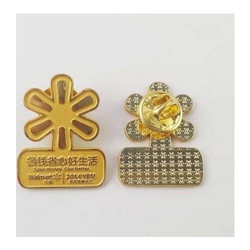 Metal pin badge with your own design