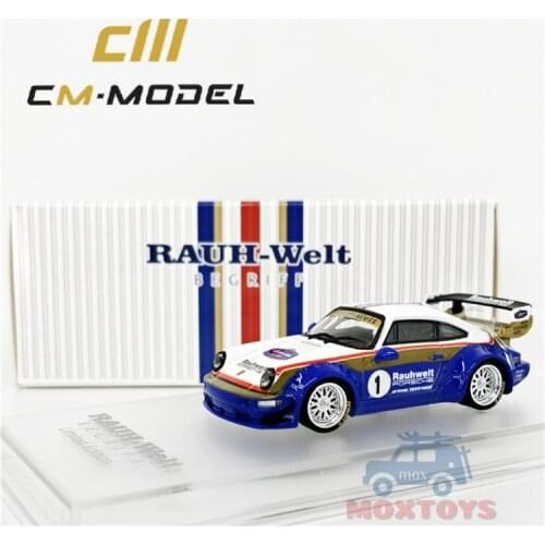 CM Model 1:64 RWB 964 Rothmans Diecast Model Car
