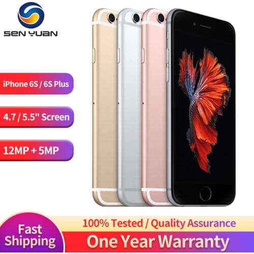 Original Apple iPhone 6S / 6S Plus Smartphone 4.7"/5.5" 2GB RAM 12MP Dual Core A9 4G LTE WIFI GPS 6SP Unlocked Mobile Cell Phone