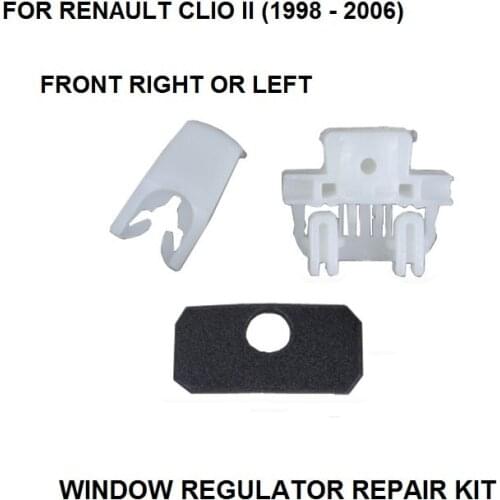 FOR RENAULT CLIO II WINDOW REGULATOR REPAIR CLIP FRONT-RIGHT