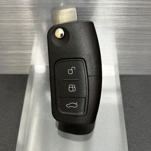 For Ford car key shell Mondeo Ecosport Kuga Three buttons for the stacked key case