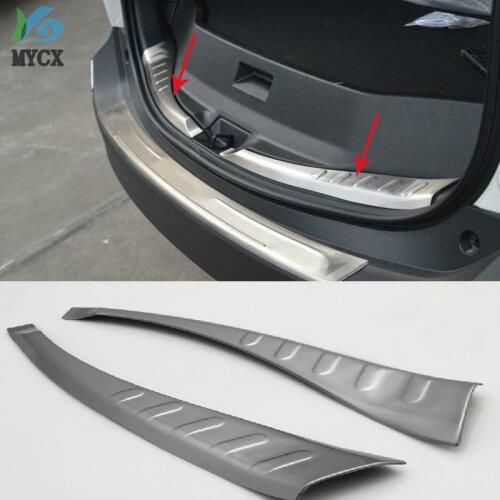 Car styling High quality stainless steel internal Rear bumper Protector Sill For toyota RAV4 RAV 4