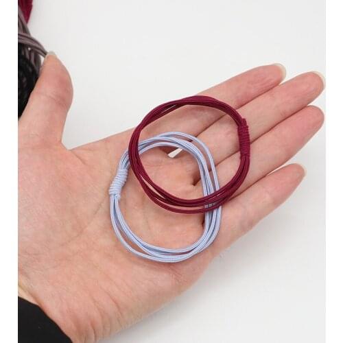 1Pcs Four In One Rubber Bands Hair Tie Hair Accessories Scrunchie Elastic Hair Bands Women Girls Headband