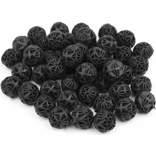 150 pcs 16mm/26mm Bio Balls Sump Tank Filter Sponge Media for Aquarium Fish Pond Filter Get Media Bag As Gift