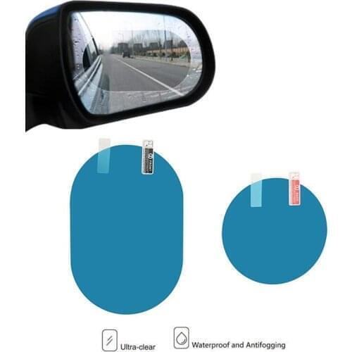 2 pcs Car exterior rearview mirror Anti-fog Rainproof sticker For MINI BMW Coopers One S R50 R53 R56 R60 F55 F56 car sticker