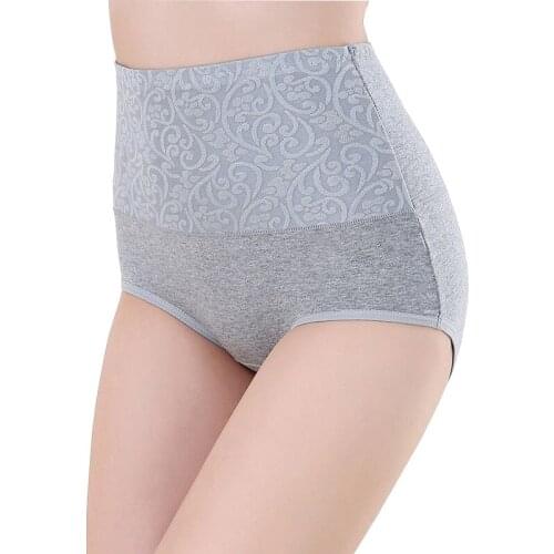 3pcs Cotton high waist Womens panties Body Shaper Control Panties Slimming sexy Lingerie Womens underwear female Briefs free s