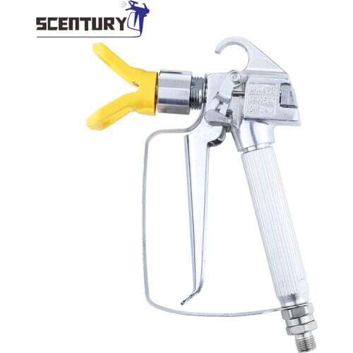 3600psi 7/8" airless paint spray gun 4fingers held with build-in filter