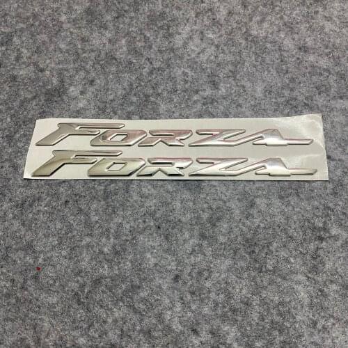 Motorcycle Raise 3D EMBLEM Decals Stickers FOR HOADN FORZA 250 forza300 FORZA125 FORZA HORIZON4 FORZA350