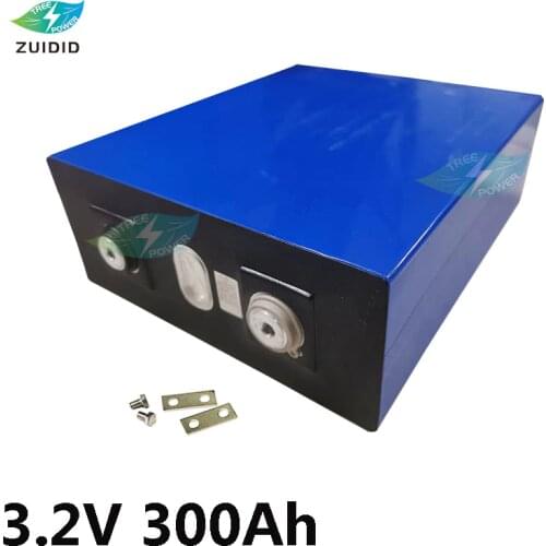 4pcs lifepo4 3.2v 300Ah Lithium battery Lithium iron phosphate for diy 12v 48V 600Ah Solar energy storage RV caravan vehicle