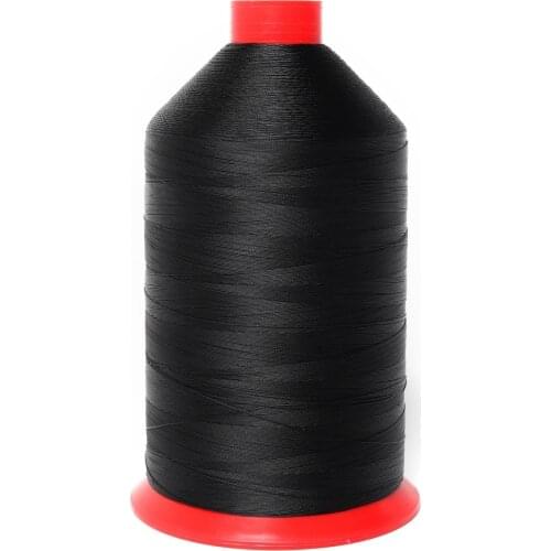 4th new Tex70(V69) 1LB/spool Black Bonded Nylon Thread for Leather and Shoes upholstery leather sewing thread,6200Yards