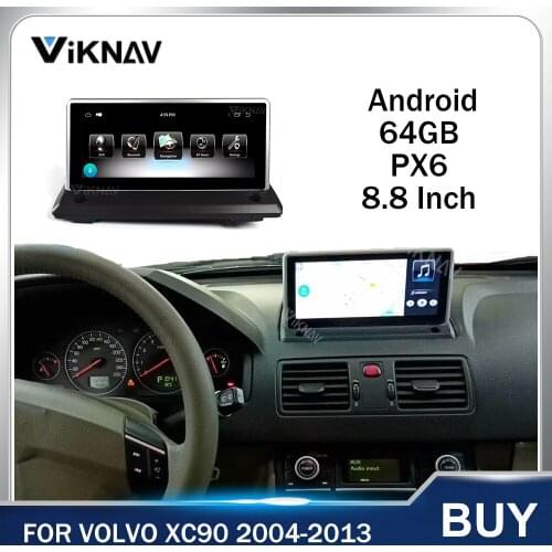 Android Car Radio GPS Navigation head unit for Volvo XC90 2004 2005 2006 2007-2013 Car multimedia player stereo Stereo Recorder