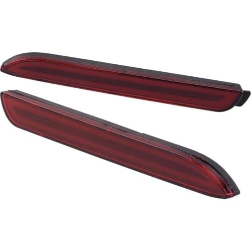 Car Red LED Rear Bumper Reflectors Fog Brake Tail Light Turn Signal Lamp Fit for Toyota RAV4 Avalon Lexus RC350 GX470 RX300