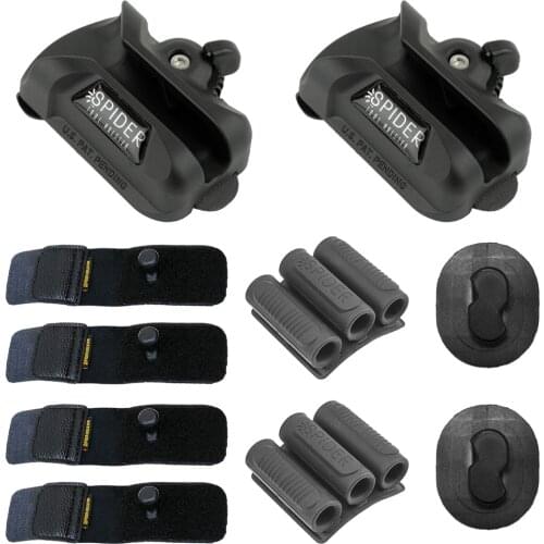 Spider Tool Holster - QUAD TOOL KIT - 10 Piece Set for Carrying Tools