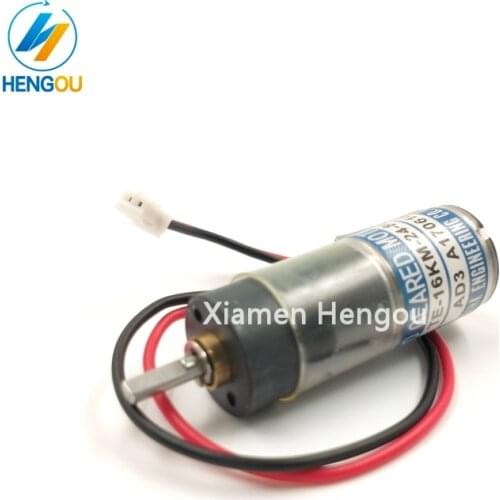 1 Piece Free Shipping TE-16KM-24-864 Ryobi ink key motor with wire Ryobi machine parts TE16KM-24-864
