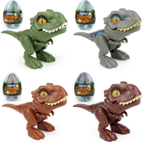 Tyrannosaurus Gags Action Toy Joint Movable Simulation Tyrannosaurus Action Figures Interactive Biting Hand Dinosaur Model Toys
