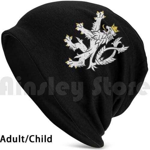 ?eská Republika Lion Coat Of Arms | Czech Republic Souvenir Beanies Knit Hat Hip Hop Czech Czech Republic