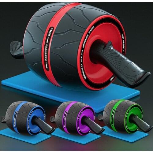 Fitness Abdominal Roller Wheel Abdominal Muscle Silent abdominal muscle trainer sport workout kit bodybuilding machine Gym