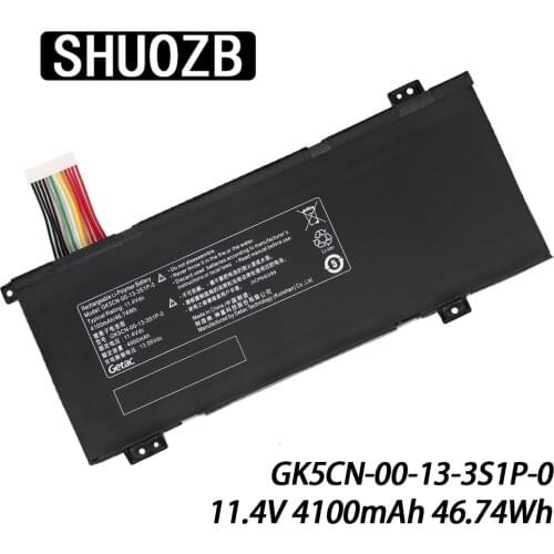 New GK5CN-00-13-3S1P-0 Laptop battery For Getac GK5CN5Z GK7CN6S Series 46.74Wh 4100mAh 11.4V SHUOZB