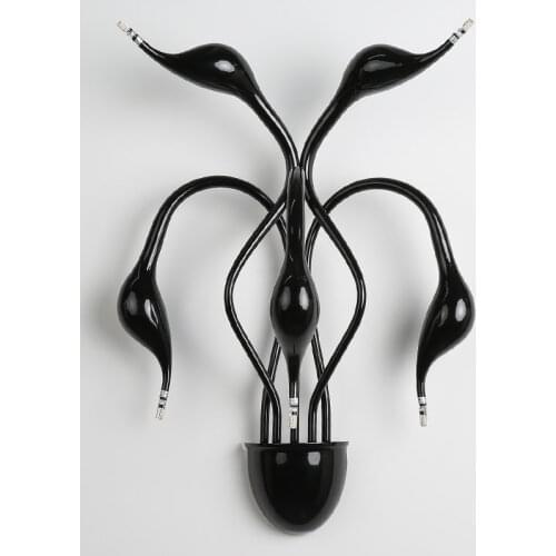 Modern Swan Wall Lamp LED Modern Wall Sconce Lighting for Living Bedside Lighting Fixture LED Suspension Lamps WA009