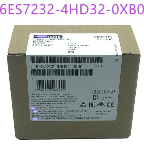 New 6ES7232-4HA30-0XB0 6ES7232-4HD32-0XB0 6ES7232-4HB32-0XB0 6ES7232-0HD22-0XA0 6ES7232-0HB22-0XA8 Programmable Controllers