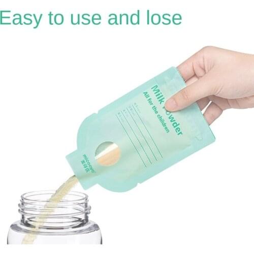 30pcs disposable sterile portable milk powder with portable baby food bag sterilized aseptic baby milk powder storage bag