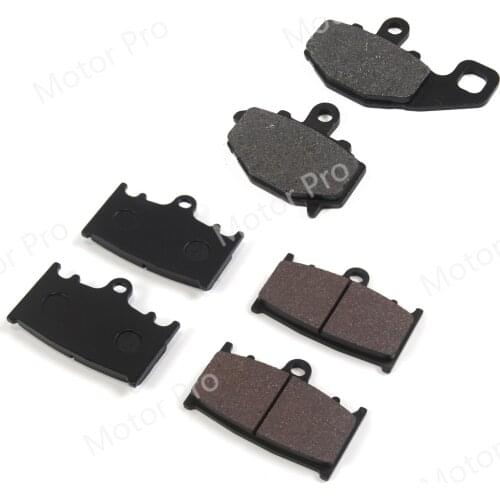 Motorcycle Organic Front & Rear Brake Pads Parts For KAWASAKI ZZR600 ZX600 E6F 2006-2007 ZZR 600 ZX-600 E1-E13 1993-1995 1994