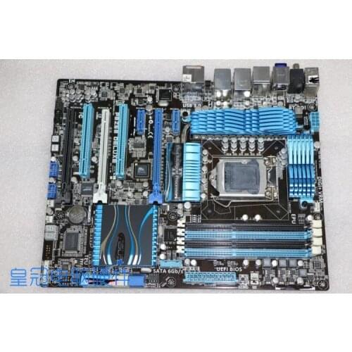 Original motherboard for ASUS P8Z68 DELUXE LGA 1155 DDR3 USB2.0 USB3.0 32GB Z68 desktop motherboard