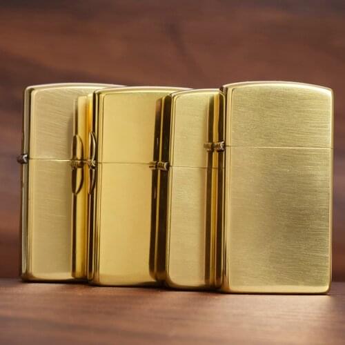 Genuine Zorro Original Oopper Light Board Variety Of Models Personality Windproof Kerosene Oil Brass Lighter Smoking Gifts Men
