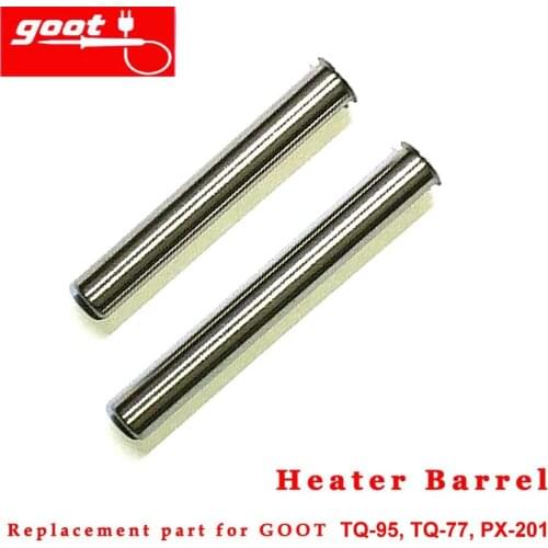 Original Japan GOOT Soldering Iron Replacement Part TQ-77HP(S) Heater Barrel for 110V PX-201 TQ-95 TQ-77