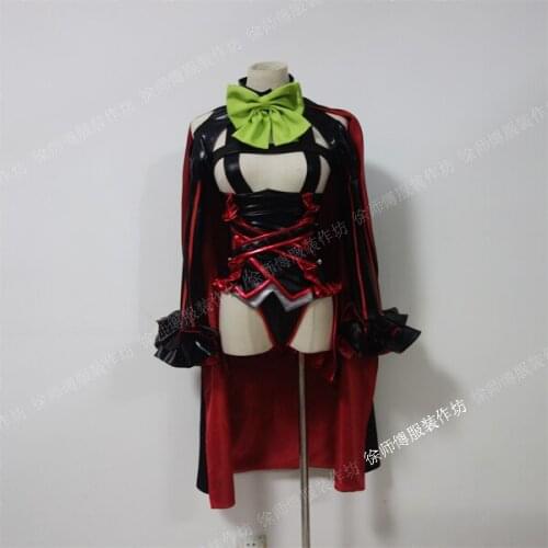 [Customized] Anime Azur Lane KMS Roon Little Devil Sexy Party Dress Any Size Cosplay Costume Women Halloween Free Shipping2020