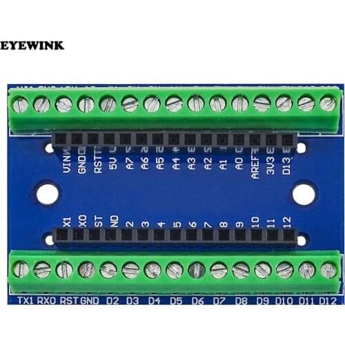 Standard Terminal Adapter Board For Arduino Nano 3.0 V3.0 AVR ATMEGA328P ATMEGA328P-AU Module Expansion Shiled Module
