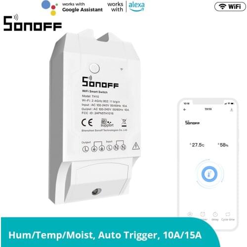 Sonoff Sensor Si7021 Temperature Humidity Sensor Probe High Accuracy Monitor Module for Sonoff TH10 and Sonoff TH16 Switch