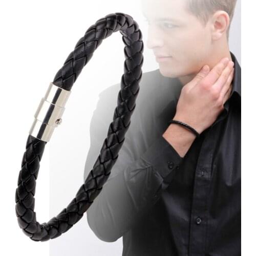 Vintage Copper Magnetic Buckle Bracelets Woven Braceletes For Women And Men Fashion Jewelry Accessories Gifts