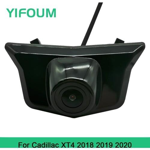 YIFOUM HD CCD Car Front View Parking Night Vision Positive Waterproof Logo Camera For Cadillac XT4 2018 2019 2020
